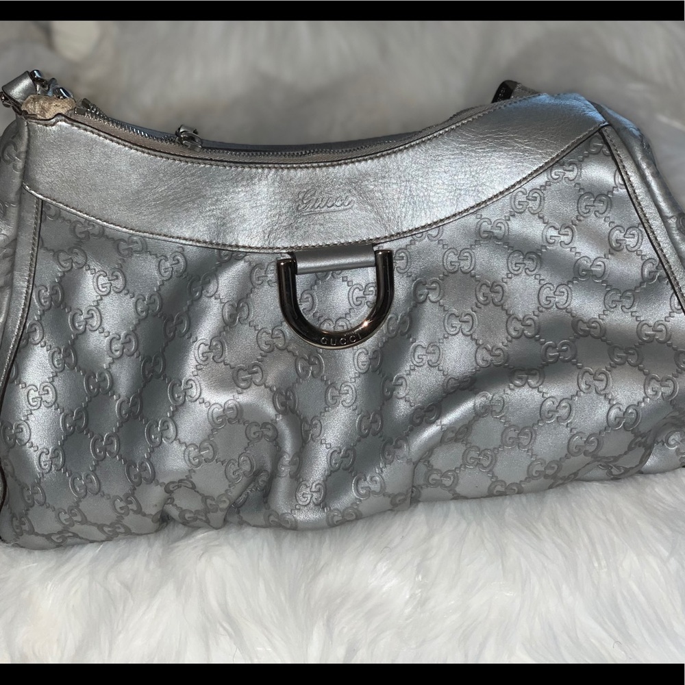 *AUTHENTIC GUCCI Leather bag